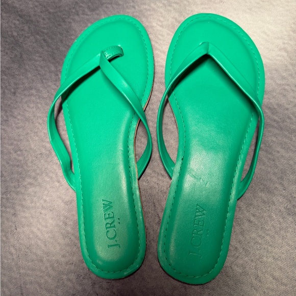 J. Crew Shoes - J. Crew Bright Teal Women's Flip Flop Sandals